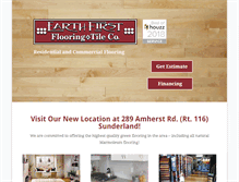 Tablet Screenshot of earth1stflooring.com